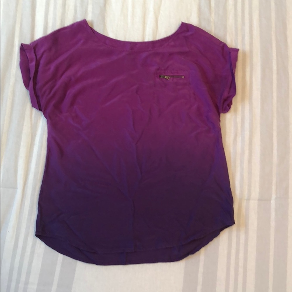 Anthropologie Silk Top